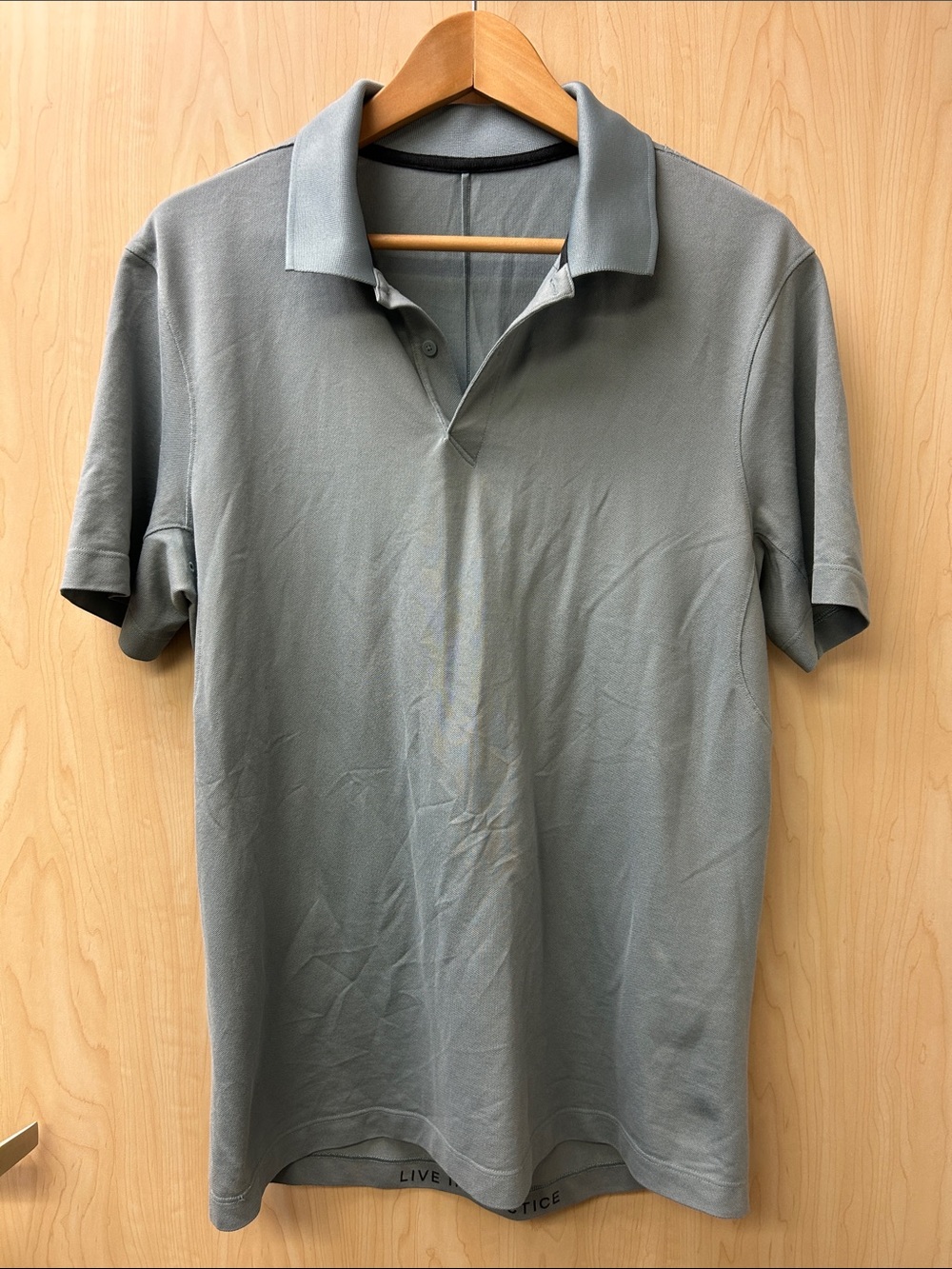 lululemon athletica Men's light Blue Polo
